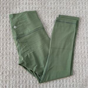 Lululemon Cropped Green Align Leggings